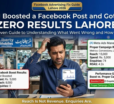 I Boosted a Facebook Post and Got Zero Results Lahore