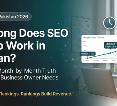 how long does seo take to work in pakistan